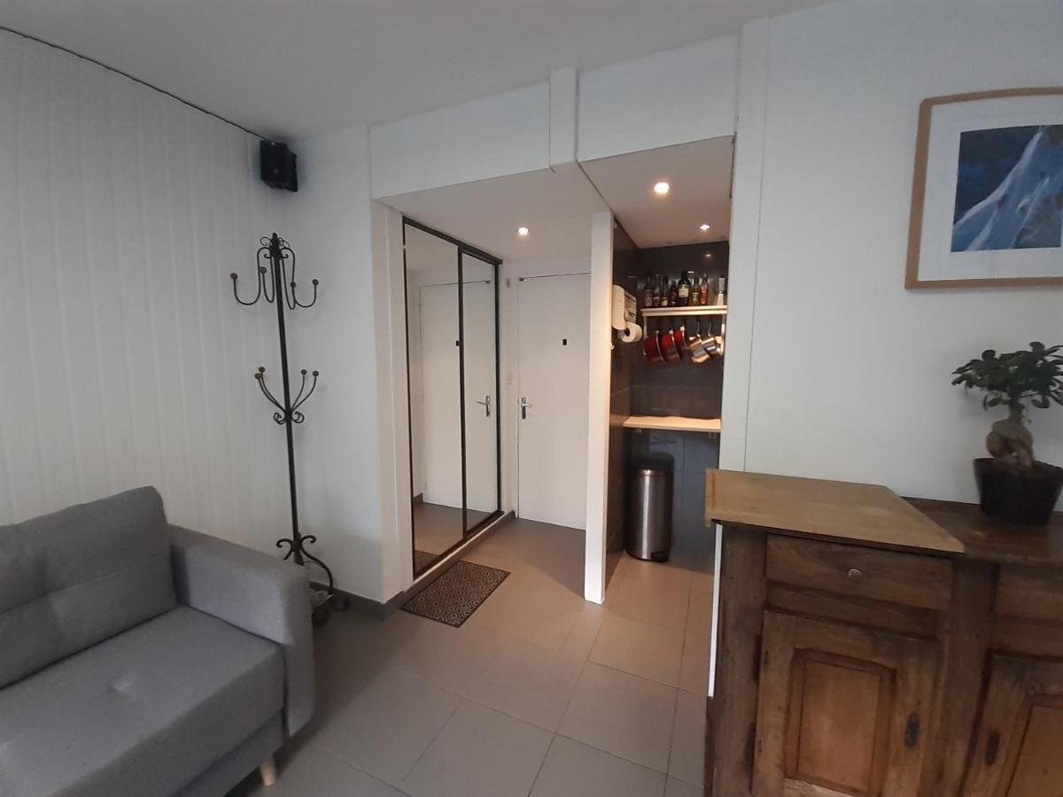 Studio Quartier Calme Centre Ville Vue Mont Blanc Chamonix Exterior foto